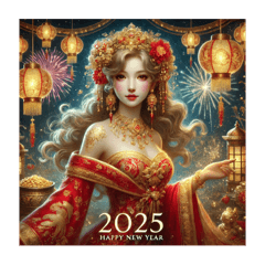 2025新年快樂-阿佛洛狄忒