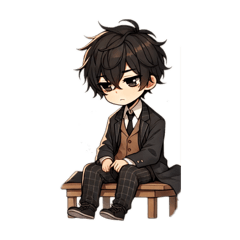 憂鬱少年（Q版）