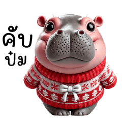 Hippo Sweater