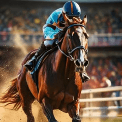 A must-see for horse fans! Go, horsey!