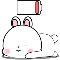 Lovely Rabbit 14 : Effect stickers – LINE stickers | LINE STORE