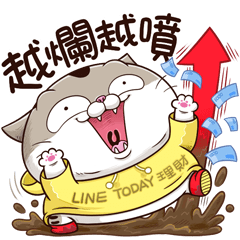 LINE TODAY Finance × fat cat Ami