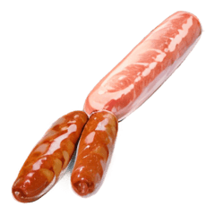 [For sticker arrangement] Sausage