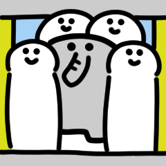 はたらくゾウの動くスタンプ