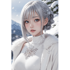 Snow Girl  Daily Words