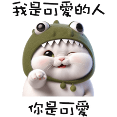 (≚ᄌ≚) 小恐龍貓貓你是可愛