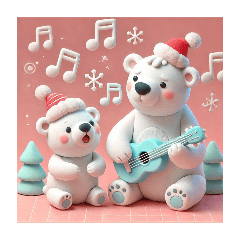 [For arrangement] Polar bear