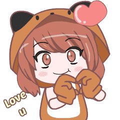 Chibi Kuma 2 : Effect stickers