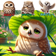 Masa the Little Owl's Daily Fun