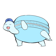 Slowly Macaroon Turtle