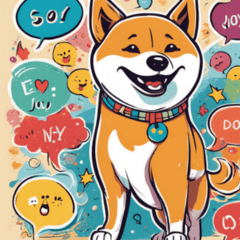 Comic Shiba Inu