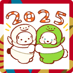 Kokomo&Smore New Year Sticker!(2025)