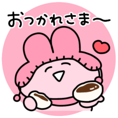 lovei usagi 14-winter(sticker)rabbit