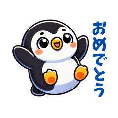 Penguin's Daily Talk Stickers