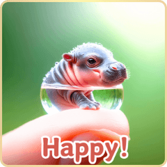 Tiny Pygmy Hippo Wonders 2:English