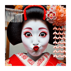 [For arrangement] Expressive Maiko