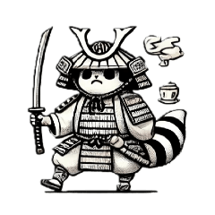 Tanuki samurai