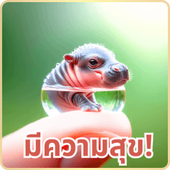 Tiny Pygmy Hippo Wonders 2:Thai