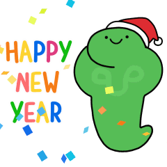 Cute Little Snake Happy Year of Snake