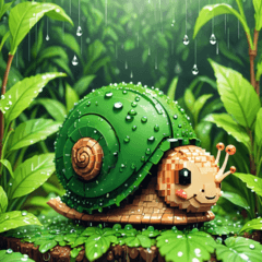 Adorable Snail's Daily Life