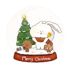 Gongonkao & left cookie: Christmas & HNY