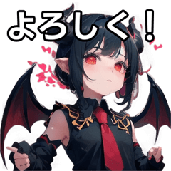 [Evil] Little devil girl of darkness