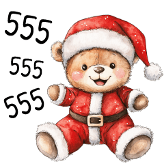 Cute Bear : Merry X'mas & HNY (Big)