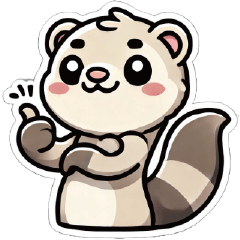 Furry Ferret Expressions