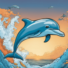 comic dolphin