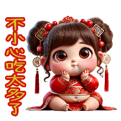 Jin Xi doll welcomes the Spring Festival