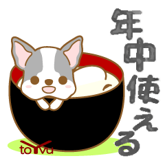 dogsticker(Bostonterrier)1-toYvu-