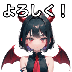 [Cheeky] Charming little devil girl