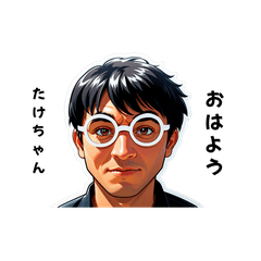 takechan-san's sticker by Tsukusuta KVix