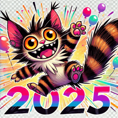 Iconic Cat Stamps for 2025