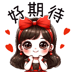 Red bow girl Girlfriend's daily life