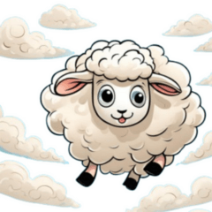 cute cartoon sheep2