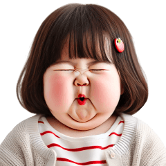 Chubby Funny face girl54MINI(EN)