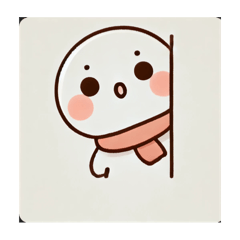 Cute little snow ball