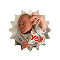 Various expression baby stamps1