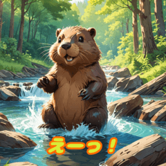 可愛動物來打招呼！