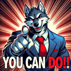 Suit Wolf-kun!