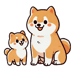 [For arrangement] I love Shiba Inu