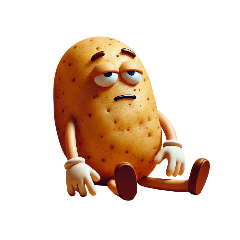 [For arrangement] Potato-kun personified