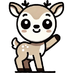 Roundy Deer: So Expressive!