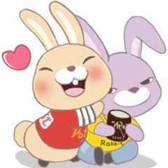 Mini Rabbit Taro & Potato 04 - Romance