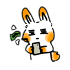 情緒不穩定的小兔