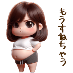 Fat Belly Girl my love [JP]