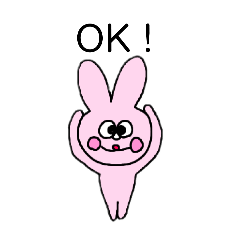 yuppi」ピンクのうさぎキャラクター - LINE スタンプ | LINE STORE yuppi」ピンクのうさぎキャラクター - LINE スタンプ | LINE STORE
