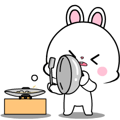 Lovely Rabbit 20 : Pop-up stickers