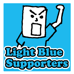 Light Blue supporters